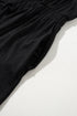 Deep V Pleated Crisscross Wide Leg Backless Jumpsuit